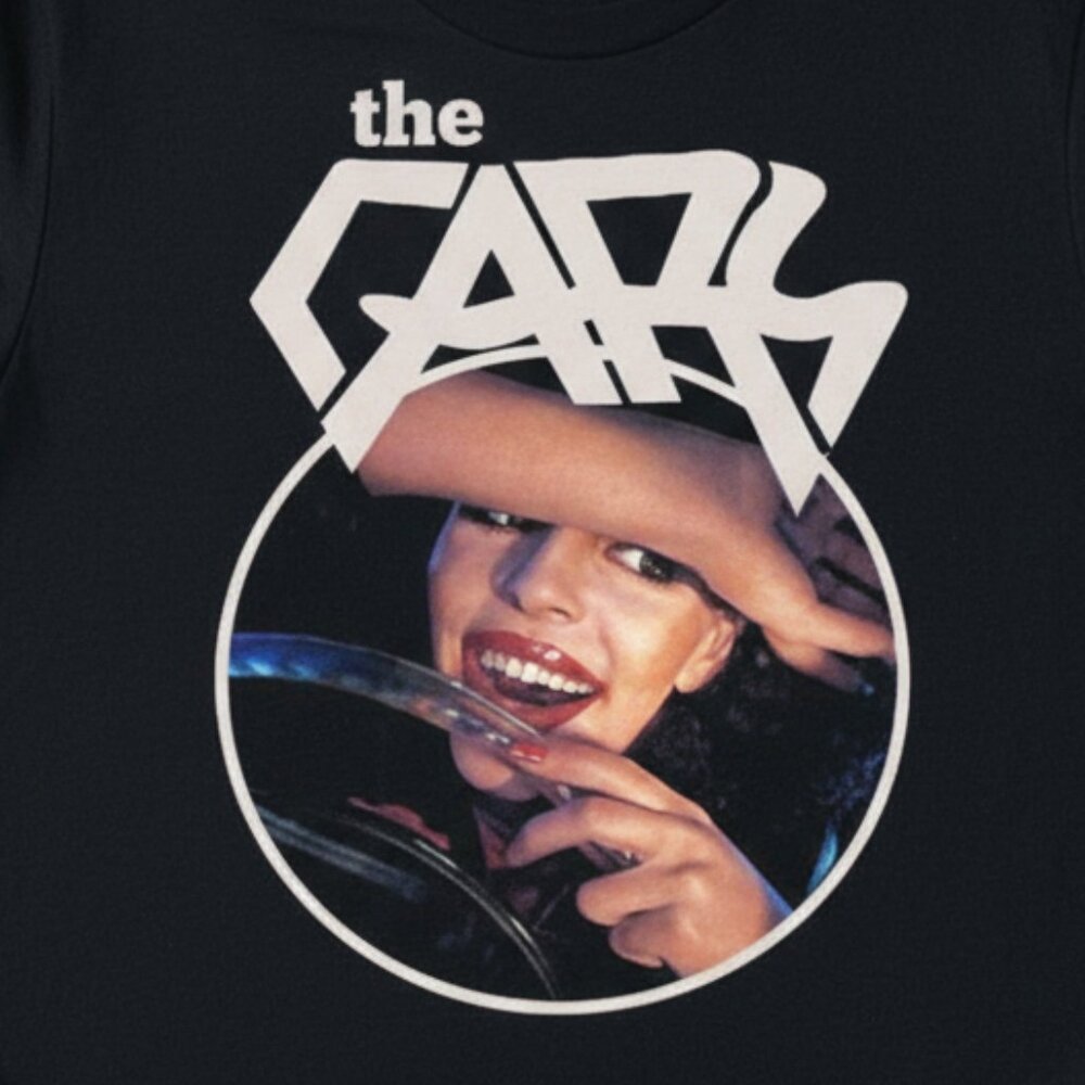 The Cars Vintage Band Graphic T-Shirt | Classic Rock Fan Tee | Unisex Black - Picture 2 of 3
